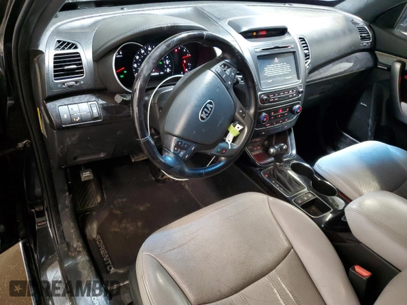 2015 Kia Sorento SX with VIN 5XYKWDA79FG601047, listed as a Copart auction lot 46618305 with 152,698 mi miles and Salvage Title. Bid and sale history available at carsss.com. Image 8.