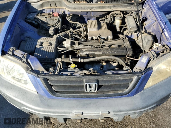2001 Honda CR-V EX with VIN JHLRD18621C034146, listed as a Copart auction lot 77047864 with 298,831 mi miles and Clean Title. Bid and sale history available at carsss.com. Image 11.