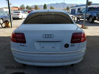 2010 Audi A8 with VIN WAURVAFA6AN007163, listed as a Copart auction lot 81377074 with 158,919 mi miles and Clean title. Bid and sale history available at DreamBid. Image 6.