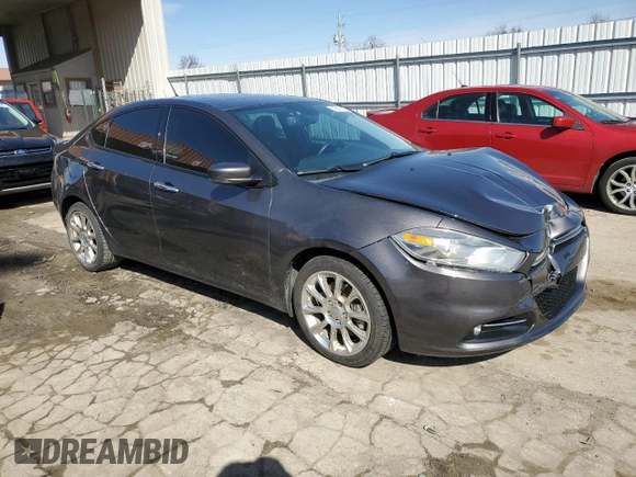 2015 Dodge Dart Limited with VIN 1C3CDFCB2FD174448, listed as a Copart auction lot 49313515 with 130,994 mi miles and Salvage Title. Bid and sale history available at carsss.com. Image 4.