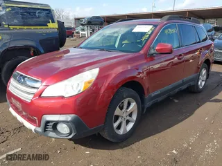 2014 Subaru Outback 2.5i Limited with VIN 4S4BRCLC1E3225695, listed as a IAAI auction lot 41675427 with 173,531 mi miles. Bid and sale history available at carsss.com. Image 2.