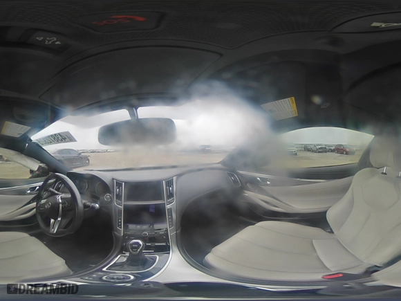 2017 Infiniti Q60 3.0t Premium with VIN JN1EV7EKXHM362614, listed as a Copart auction lot 43872325 with NaN miles and Salvage Title. Bid and sale history available at carsss.com. Image 12.