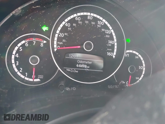 2014 Volkswagen Beetle Turbo R-Line with VIN 3VWVT7AT0EM603434, listed as a IAAI auction lot 41944413 with 64,470 mi miles and . Bid and sale history available at DreamBid. Image 7.