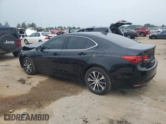 2015 Acura TLX with VIN 19UUB1F33FA024462, listed as a Copart auction lot 60557835 with 173,738 mi miles and Salvage title. Bid and sale history available at DreamBid. Image 2.