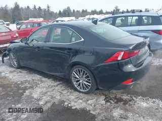 2014 Lexus IS 250 with VIN JTHCF1D24E5001223, listed as a IAAI auction lot 41574243 with 67,515 mi miles. Bid and sale history available at carsss.com. Image 3.