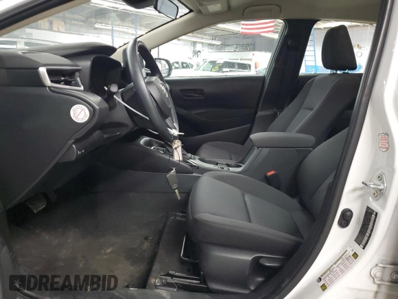 2024 Toyota Corolla LE with VIN 5YFB4MDE5RP162199, listed as a Copart auction lot 55276125 with 22,440 mi miles and Clean Title. Bid and sale history available at DreamBid. Image 7.