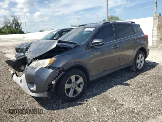 2013 Toyota RAV4 XLE with VIN 2T3WFREV0DW067264, listed as a Copart auction lot 59199845 with 135,722 mi miles and Salvage title. Bid and sale history available at DreamBid. Image 1.