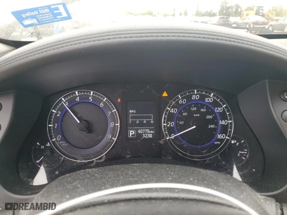 2017 Infiniti QX50 with VIN JN1BJ0RR3HM404201, listed as a Copart auction lot 53932335 with 40,775 mi miles and Clean Title. Bid and sale history available at carsss.com. Image 9.