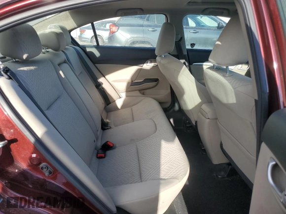 2015 Honda Civic EX with VIN 19XFB2F80FE023355, listed as a Copart auction lot 50503535 with 92,470 mi miles and Salvage Title. Bid and sale history available at DreamBid. Image 10.