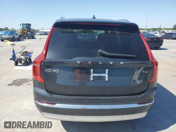 2022 Volvo XC90 Inscription with VIN YV4A22PL0N1864281, listed as a Copart auction lot 52307565 with 57,166 mi miles and Salvage Title. Bid and sale history available at DreamBid. Image 6.