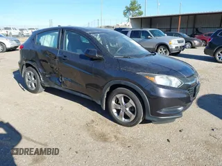 2018 Honda HR-V LX with VIN 3CZRU6H37JG726863, listed as a IAAI auction lot 41843904 with 152,551 mi miles. Bid and sale history available at carsss.com. Image 1.