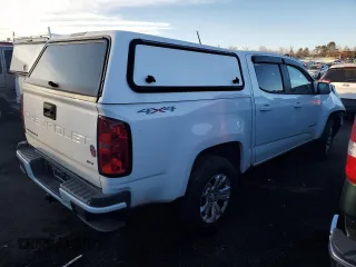 2022 Chevrolet Colorado 4WD LT with VIN 1GCGTCEN2N1130312, listed as a Copart auction lot 88978795 with 65,751 mi miles and Clean Title. Bid and sale history available at carsss.com. Image 3.