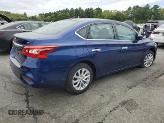 2019 Nissan Sentra S z VIN 3N1AB7AP7KY406923, wystawiony jako Copart lot #55166185 z przebiegiem 58 858 mil mil oraz Szkoda całkowita • Salvage title. Historia ofert i sprzedaży dostępna na DreamBid. Obrazek 3.