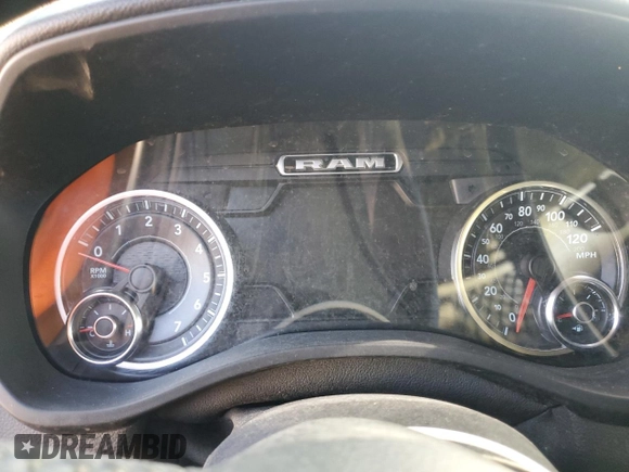 2020 Ram 1500 Big Horn with VIN 1C6RRFFG6LN342720, listed as a Copart auction lot 48371395 with Not provided miles and Salvage title. Bid and sale history available at DreamBid. Image 9.