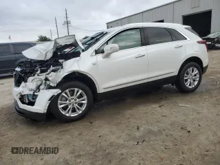2020 Cadillac XT5 Luxury FWD z VIN 1GYKNAR41LZ203866, wystawiony jako Copart lot #86615234 z przebiegiem 45 367 mil mil oraz Nie do naprawy • Non repairable. Historia ofert i sprzedaży dostępna na DreamBid. Obrazek 1.