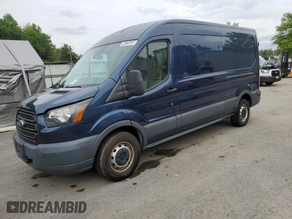 2017 Ford Transit with VIN 1FTYR2CM6HKA29960, listed as a Copart auction lot 56224535 with 266,620 mi miles and Clean title. Bid and sale history available at DreamBid. Image 1.