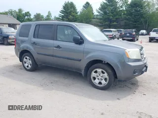 2010 Honda Pilot LX z VIN 5FNYF3H27AB009581, wystawiony jako IAAI lot #42483262 z przebiegiem 201 962 mil mil oraz . Historia ofert i sprzedaży dostępna na DreamBid. Obrazek 1.