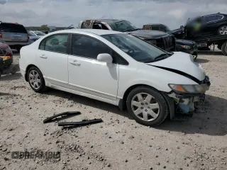 2010 Honda Civic LX with VIN 19XFA1F53AE061741, listed as a Copart auction lot 54627295 with 237,104 mi miles and Salvage Title. Bid and sale history available at DreamBid. Image 4.