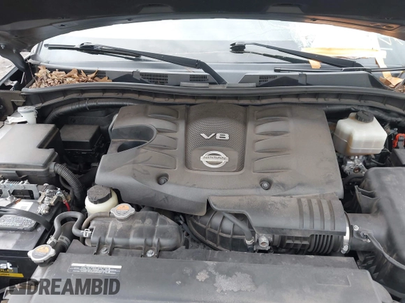 2018 Nissan Armada Platinum with VIN JN8AY2NF2J9333369, listed as a IAAI auction lot 41491584 with 124,048 mi miles. Bid and sale history available at carsss.com. Image 10.