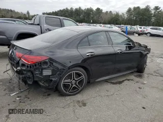 2021 Mercedes-Benz CLA with VIN W1K5J4HB9MN180268, listed as a Copart auction lot 88046115 with 58,172 mi miles and Salvage Title. Bid and sale history available at carsss.com. Image 3.
