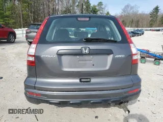2011 Honda CR-V LX z VIN 5J6RE4H36BL066823, wystawiony jako Copart lot #53536355 z przebiegiem 168 674 mil mil oraz Szkoda całkowita • Salvage title. Historia ofert i sprzedaży dostępna na DreamBid. Obrazek 6.