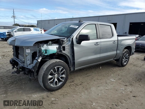 2024 Chevrolet Silverado 1500 RST with VIN 1GCPDEEK4RZ234029, listed as a Copart auction lot 41975645 with 10,975 mi miles and Salvage Title. Bid and sale history available at DreamBid. Image 1.