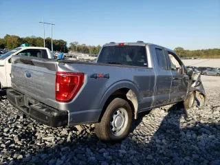 2022 Ford F-150 XL with VIN 1FTEX1EB8NKE67132, listed as a Copart auction lot 69495584 with Not provided miles and Salvage title. Bid and sale history available at DreamBid. Image 3.