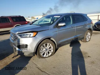 2022 Ford Edge Titanium with VIN 2FMPK4K92NBA55434, listed as a Copart auction lot 42817635 with 73,700 mi miles and Salvage Title. Bid and sale history available at carsss.com. Image 1.