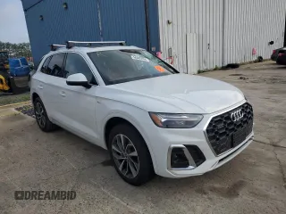 2024 Audi Q5 S line Premium Plus with VIN WA1EAAFY0R2070132, listed as a Copart auction lot 66085934 with 2,313 mi miles and Salvage title. Bid and sale history available at DreamBid. Image 4.