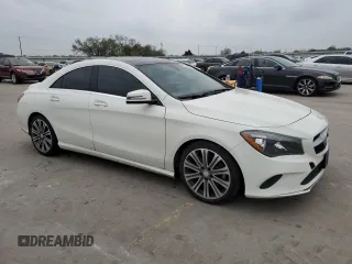 2017 Mercedes-Benz CLA 250 with VIN WDDSJ4EBXHN435183, listed as a Copart auction lot 46560534 with 51,458 mi miles and . Bid and sale history available at DreamBid. Image 4.