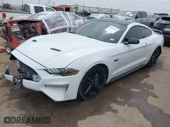 2022 Ford Mustang GT with VIN 1FA6P8CF8N5109343, listed as a IAAI auction lot 42061684 with 47,885 mi miles and . Bid and sale history available at DreamBid. Image 18.