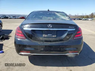 2020 Mercedes-Benz S 560 with VIN WDDUG8GB8LA502374, listed as a Copart auction lot 50412965 with 59,859 mi miles and Salvage Title. Bid and sale history available at carsss.com. Image 6.