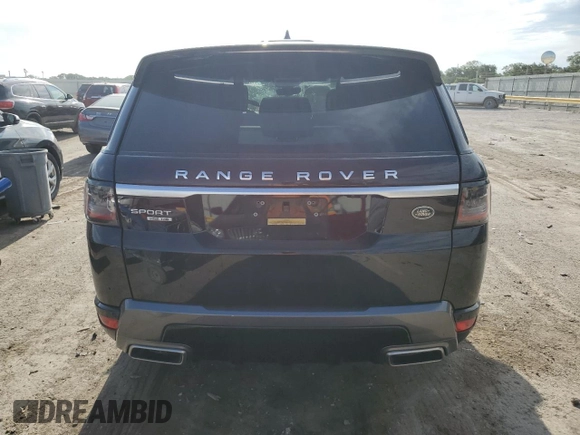 2018 Land Rover Range Rover Sport HSE z VIN SALWR2RK9JA181782, wystawiony jako Copart lot #57911275 z przebiegiem 46 125 mil mil oraz Szkoda całkowita • Salvage title. Historia ofert i sprzedaży dostępna na DreamBid. Obrazek 6.