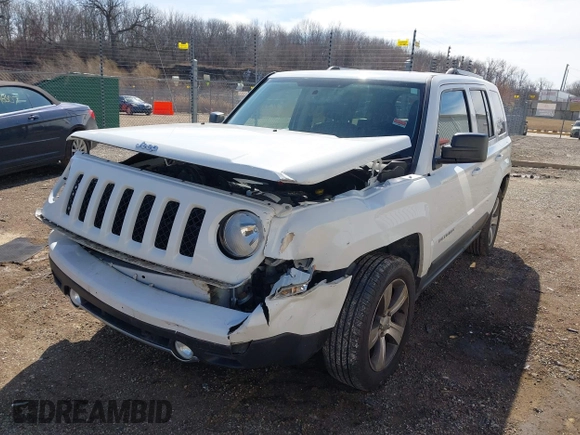 2017 Jeep Patriot High Altitude with VIN 1C4NJPFA3HD172779, listed as a IAAI auction lot 41855244 with 109,882 mi miles and . Bid and sale history available at DreamBid. Image 17.