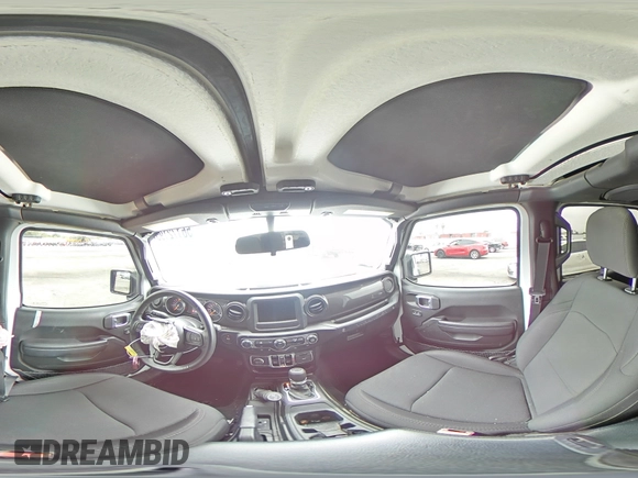 2022 Jeep Wrangler Unlimited Willys with VIN 1C4HJXDN6NW278386, listed as a Copart auction lot 56172195 with 45,259 mi miles and Salvage title. Bid and sale history available at DreamBid. Image 15.