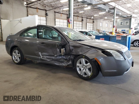 2010 Mercury Milan with VIN 3MEHM0HA0AR635840, listed as a Copart auction lot 56030695 with 157,205 mi miles and Salvage title. Bid and sale history available at DreamBid. Image 4.