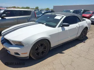 2012 Ford Mustang V6 with VIN 1ZVBP8EM3C5254496, listed as a IAAI auction lot 42211890 with 192,960 mi miles and . Bid and sale history available at DreamBid. Image 18.