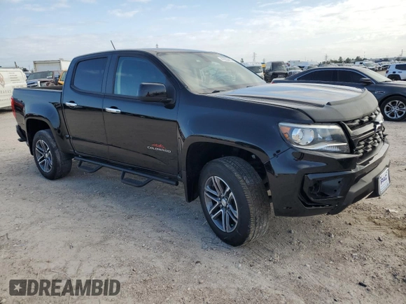 2021 Chevrolet Colorado 2WD Work Truck z VIN 1GCGSBEN1M1146030, wystawiony jako Copart lot #41635415 z przebiegiem 65 223 mil mil oraz Szkoda całkowita • Salvage title. Historia ofert i sprzedaży dostępna na DreamBid. Obrazek 4.