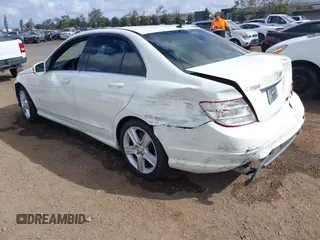 2010 Mercedes-Benz C-Class C 300 Sport with VIN WDDGF5EB8AR087895, listed as a IAAI auction lot 40724878 with 110,686 mi miles. Bid and sale history available at carsss.com. Image 3.