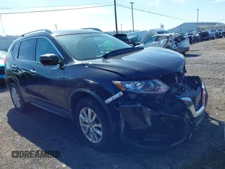 2017 Nissan Rogue SL with VIN 5N1AT2MV7HC844393, listed as a IAAI auction lot 42126002 with 105,280 mi miles. Bid and sale history available at carsss.com. Image 1.