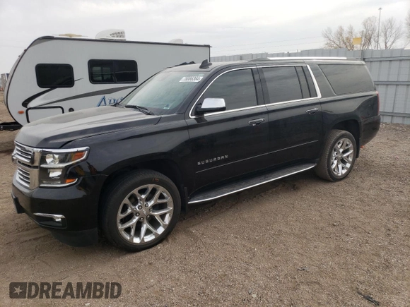 2020 Chevrolet Suburban Premier z VIN 1GNSKJKC3LR231112, wystawiony jako Copart lot #78086364 z przebiegiem 65 648 mil mil oraz Szkoda całkowita • Salvage title. Historia ofert i sprzedaży dostępna na DreamBid. Obrazek 1.