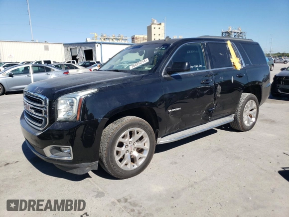 2015 GMC Yukon SLT with VIN 1GKS1BKC7FR113798, listed as a Copart auction lot 76425214 with 168,608 mi miles and Clean Title. Bid and sale history available at carsss.com. Image 1.