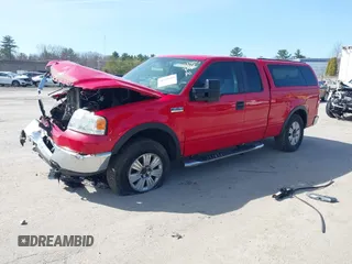 2008 Ford F-150 XLT with VIN 1FTPX14558FB78047, listed as a IAAI auction lot 41966689 with 135,976 mi miles. Bid and sale history available at carsss.com. Image 2.