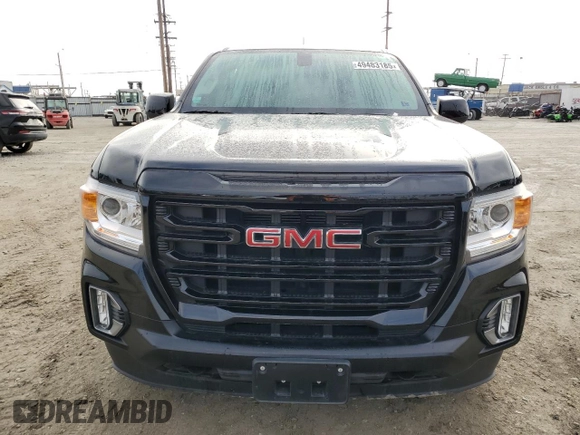 2022 GMC Canyon 2WD Elevation with VIN 1GTG5CEN0N1258686, listed as a Copart auction lot 49483185 with 32,939 mi miles and Salvage Title. Bid and sale history available at carsss.com. Image 5.