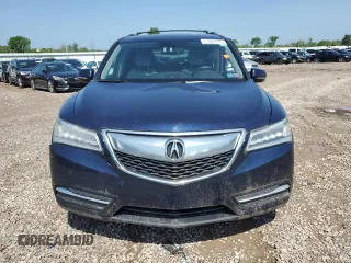 2015 Acura MDX Advance with VIN 5FRYD4H84FB017966, listed as a Copart auction lot 61664895 with Not provided miles and Salvage title. Bid and sale history available at DreamBid. Image 5.
