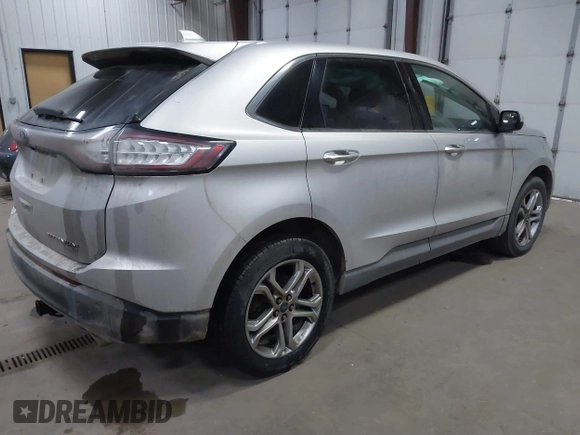 2016 Ford Edge Titanium with VIN 2FMPK4K92GBB42155, listed as a IAAI auction lot 41843234 with 191,456 mi miles and . Bid and sale history available at DreamBid. Image 4.