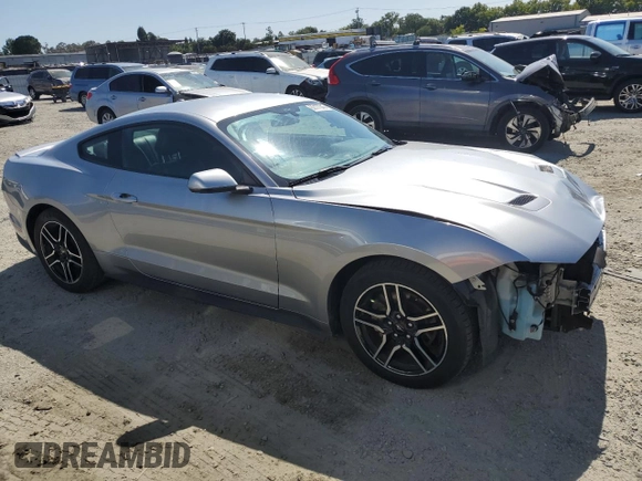 2020 Ford Mustang EcoBoost with VIN 1FA6P8TH2L5136553, listed as a Copart auction lot 62177345 with 61,106 mi miles and Clean title. Bid and sale history available at DreamBid. Image 4.