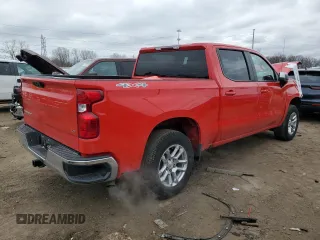 2023 Chevrolet Silverado 1500 LT with VIN 3GCPDKEK0PG230670, listed as a Copart auction lot 42433995 with 38,798 mi miles and Salvage Title. Bid and sale history available at carsss.com. Image 3.
