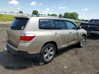 2013 Toyota Highlander Limited с VIN 5TDDK3EH8DS231064, выставлен на аукционе Copart как лот 63184085 с пробегом 141 181 миль миль и Чистый • Clean title. История ставок и продаж доступна на DreamBid. Изображение 3.