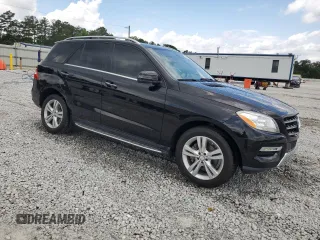 2014 Mercedes-Benz M 350 with VIN 4JGDA5JBXEA283502, listed as a Copart auction lot 60438895 with 113,798 mi miles and Salvage title. Bid and sale history available at DreamBid. Image 4.